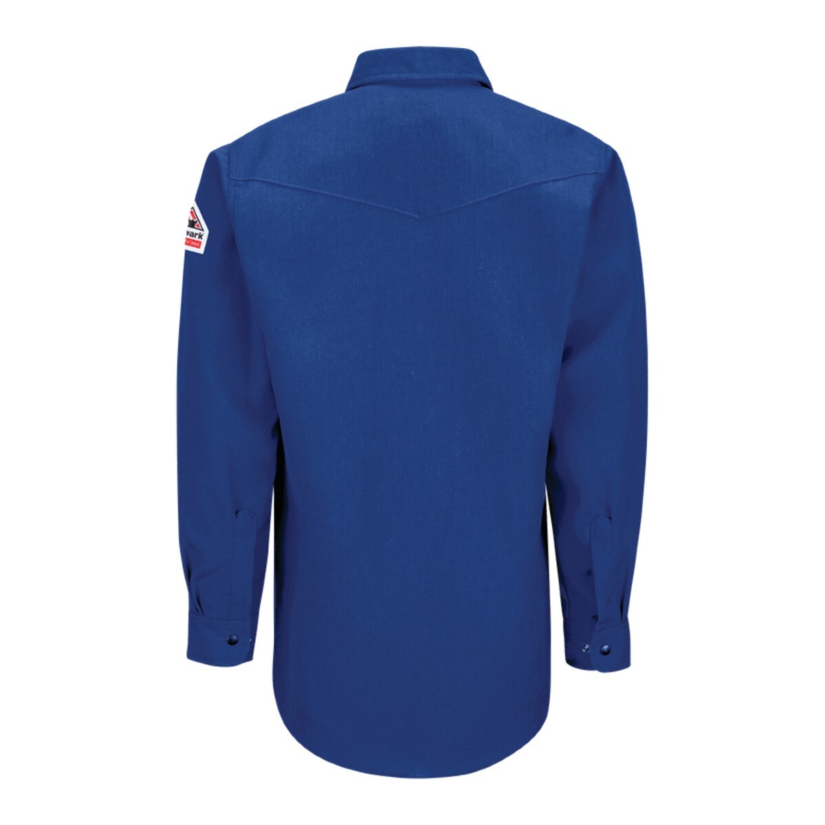 Bulwark Lightweight Nomex FR Snap-Front Shirt in Royal Blue
